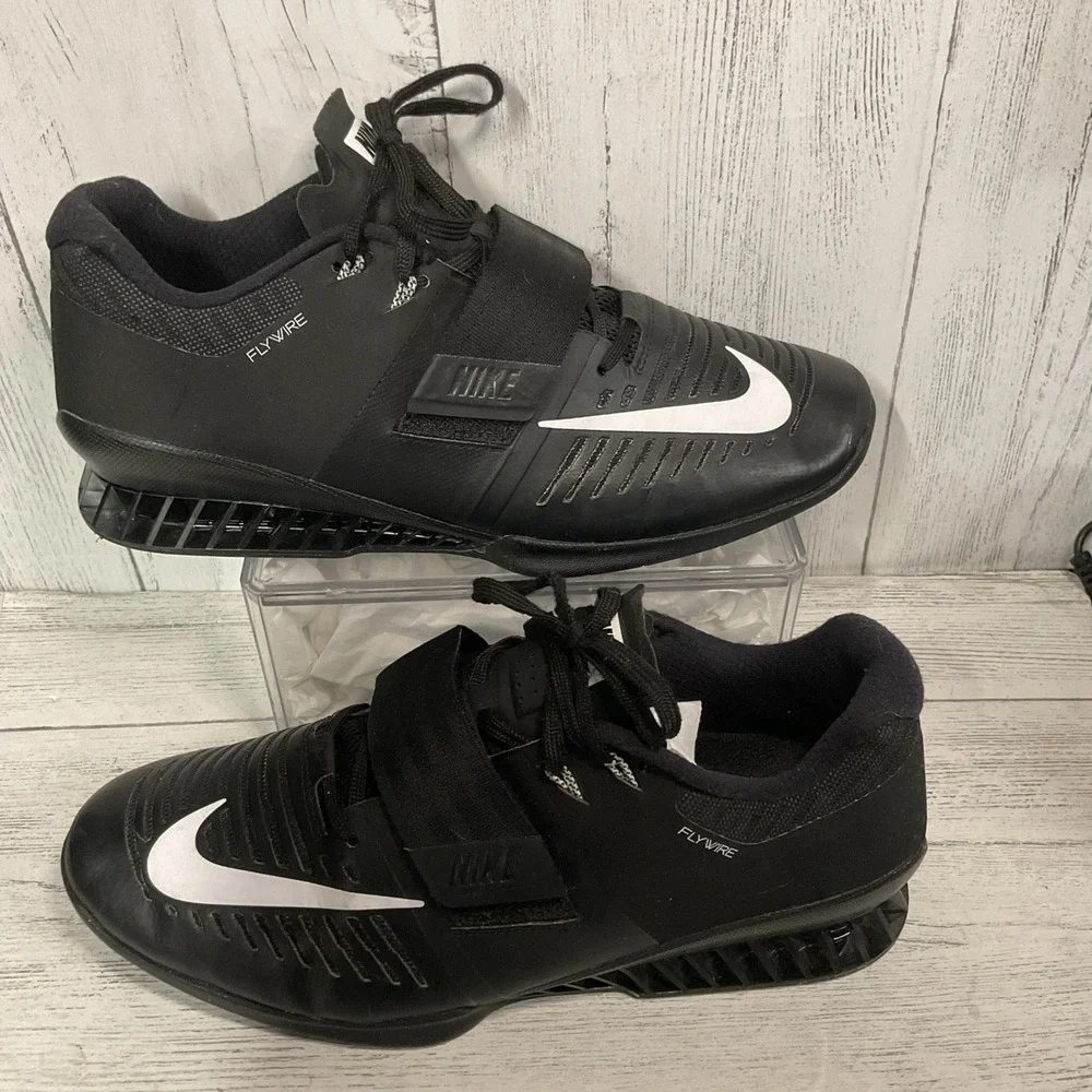 Nike Romaleos 3 Weightlifting Men's Shoes US 12 UK 11‎ EU 46 CM 30 852933-002 - Picture 8 of 10